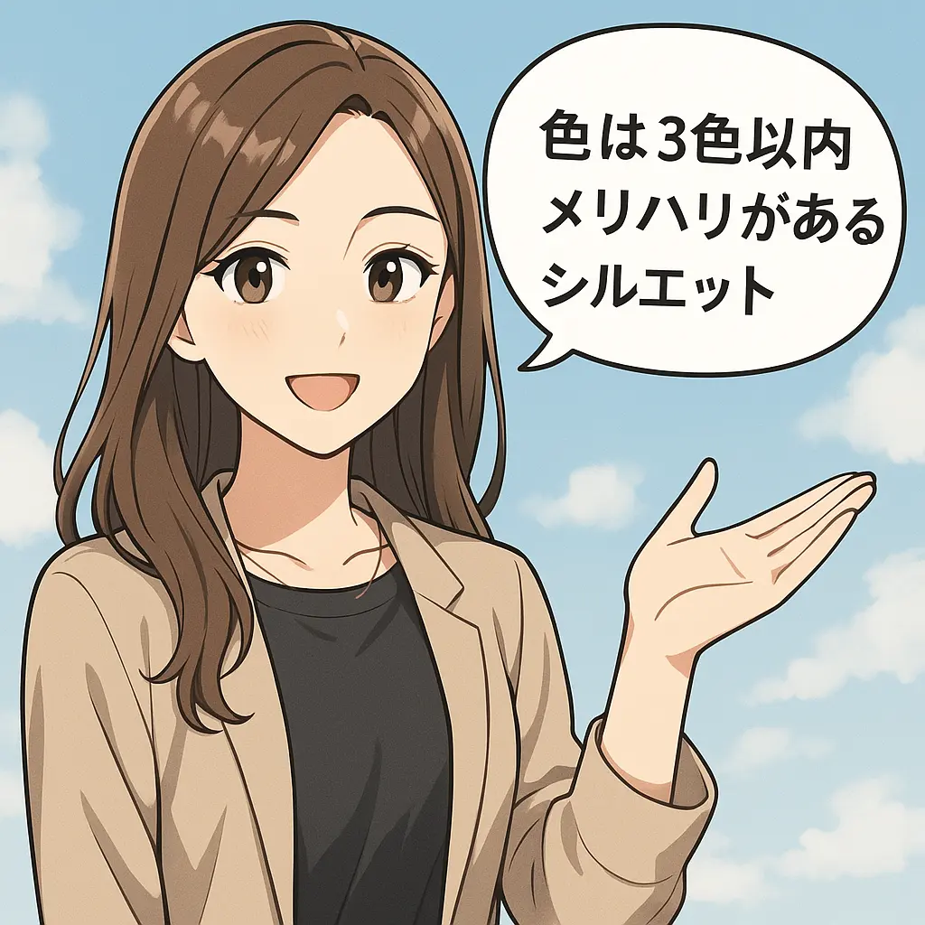 大学生メンズの服はどこで買う?初心者向け選び方ガイド:
失敗しない服の色とシルエット選び